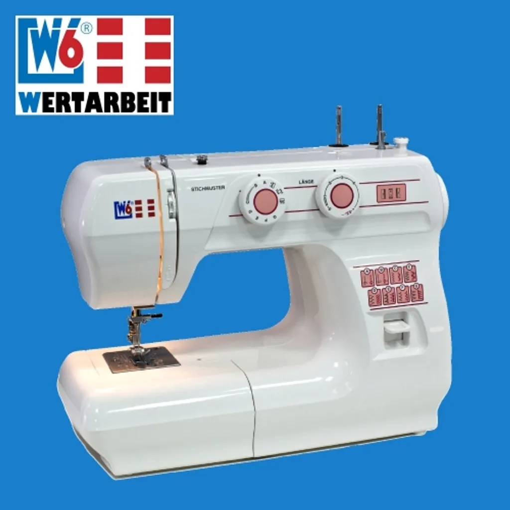 W6 Freiarm Super Nutzstich-Nähmaschine; N 1615 7 W6 Freiarm Super Nutzstich-Nähmaschine; N 1615 – Bild 5