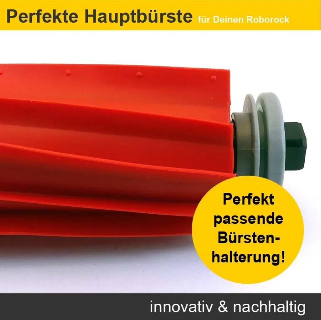 Zubehör Set, Ersatzteile Für Roborock S7 Pro Ultra (2x Beutel, 2x Fi, 2x Pad, 2x SB 5arm Schwarz, 1x HB) 5 Zubehör Set, Ersatzteile Für Roborock S7 Pro Ultra (2x Beutel, 2x Fi, 2x Pad, 2x SB 5arm Schwarz, 1x HB) – Bild 3