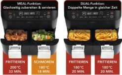 MAXXMEE Heissluft-Fritt. Doppelk. 2x3,8l -Kaufland Verkäufe 6e866f0285ff5f76c06c163e73b9dfe3