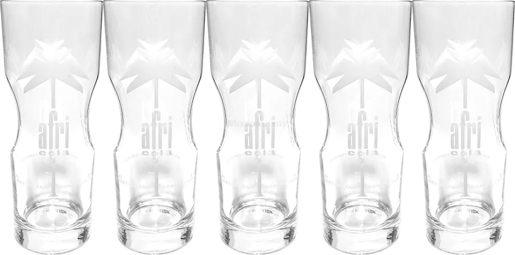 Afri-Cola Glas Gläserset - 6x Gläser 0,3L 3 Afri-Cola Glas Gläserset - 6x Gläser 0,3L