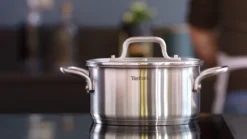 Tefal Virtuoso Topfset, 7-Teilig, Edelstahl - 7-Teiliges Set Aus 1x Stielkasserolle 16cm, 3x Kochtöpfen 16/20/24cm + 3x Deckel -Kaufland Verkäufe 6e9fe484267efbb47531839286319105