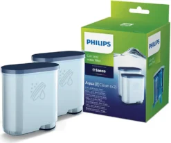 Philips Saeco Aqua Clean Kalk- Und Wasserfilter Für Kaffeevollautomaten, Bis Zu 5000 Tassen, 2 Stück (CA6903/22)