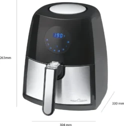 ProfiCook Heißluft-Fritteuse PC-FR 1147, Öl- Und Fettfrei, 7 Frittierprogramme + Variables Zeitprogramm, 2, 5 Liter, LED-Display, 1500 Watt -Kaufland Verkäufe 6f8b11ff5c047efd44cb6968774ce9f8