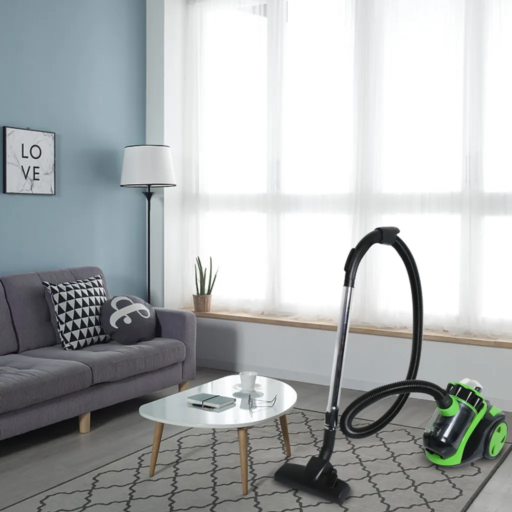 EINFEBEN Staubsauger Efficiency Bodenstaubsauger Zyklon Beutellos 900 Watt Beutel Grün 8 EINFEBEN Staubsauger Efficiency Bodenstaubsauger Zyklon Beutellos 900 Watt Beutel Grün – Bild 6