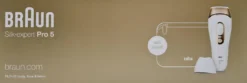 Braun Silk-Expert Pro 5 PL5140 IPL Haarentfernungsgerät, SkinPro 2.0 SensoAdapt - Weiß/Gold -Kaufland Verkäufe 7064dc32b33c4746a733d1c875a66f36
