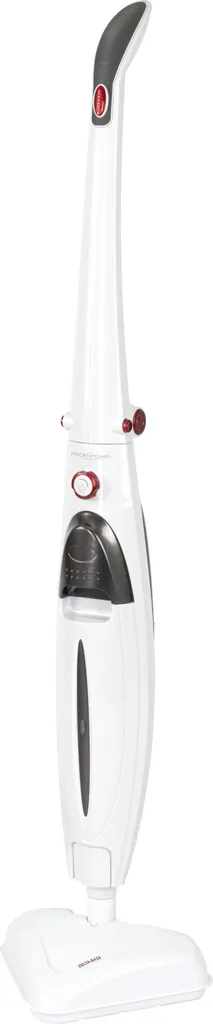 ProfiCare Dampfmop PC-DR 3093 Anthrazit-weiss / 1.500 Watt / Dampfreiniger Für Alle Bodenbeläge / 99 % Gegen Viren