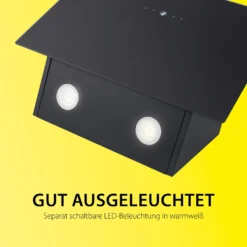 Bomann DU 7606.1 G Dunstabzugshaube 60 Cm Kopffreihaube, Bürstenloser DC-Motor Geräuscharm, Glas-Front, 9 Leistungsstufen, LED Beleuchtung, Inkl 5-lagiger Aluminium-Filter Abluftschlauch -Kaufland Verkäufe 70d32c5c10fd803a55e46a7378578e3f