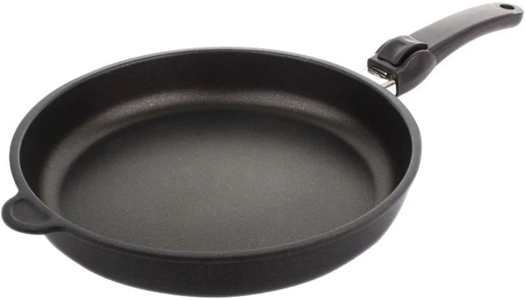 AMT Gastroguss I-528 Bratpfanne, 28 Cm Max. Durchmesser, Gusseisen/Gussaluminium, Induktionsherd-geeignet, Antihaftbeschichtung 12 AMT Gastroguss I-528 Bratpfanne, 28 Cm Max. Durchmesser, Gusseisen/Gussaluminium, Induktionsherd-geeignet, Antihaftbeschichtung – Bild 10