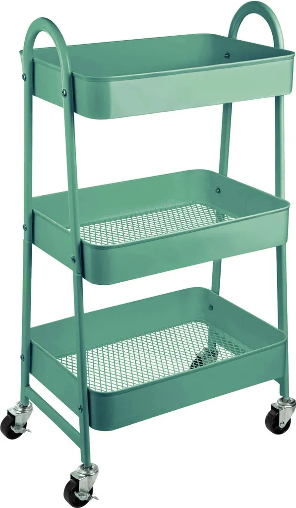 ONVAYA® Servierwagen Silvio | Beistellwagen | Mint | 30,5 X 45 X 77 Cm | 3 Fächer | Multifunktionswagen | Transportwagen | Allzweckwagen | Küchentrolley | Nischenregal 3 ONVAYA® Servierwagen Silvio | Beistellwagen | Mint | 30,5 X 45 X 77 Cm | 3 Fächer | Multifunktionswagen | Transportwagen | Allzweckwagen | Küchentrolley | Nischenregal