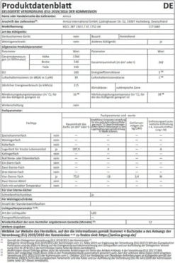 Amica - KGCL 387 150 E - Kühl-Gefrierkombination - Edelstahloptik -Kaufland Verkäufe 7173882b714852b7d4986c64afd0c5ab