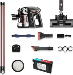 Proscenic New Vision P8 Plus Akku Staubsauger, 3-in-1 Handstaubsauger, 150W Kabeloser Staubsauger, 2,200 MAh Abnehmbarer Akku, Bis Zu 40 Minuten Laufzeit, Geeignet Für Tierhaare -Kaufland Verkäufe 718d4d208bbc55be8a4514ad91b638af