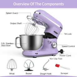 Küchenmaschine, Knetmaschine, Teigmaschine, CHeflee 1500W Multifunktion Food StandMixer Processor Zum Backen Mit 5,5 L Edelstahlschüssel, 6 Geschwindigkeiten, Inkl. Knethaken, Schneebesen, Flachrührer(Violett) 15 Küchenmaschine, Knetmaschine, Teigmaschine, CHeflee 1500W Multifunktion Food StandMixer Processor Zum Backen Mit 5,5 L Edelstahlschüssel, 6 Geschwindigkeiten, Inkl. Knethaken, Schneebesen, Flachrührer(Violett) -Kaufland Verkäufe 719d25cabfe7d3f01c0af7aa8550f92b