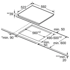 Bosch PKE611BB2E Ceranfeld 60cm SCHOTT CERAN® Kochfeld Rahmenlos -Kaufland Verkäufe 71a3cb510ba1b05482ae770ede412921