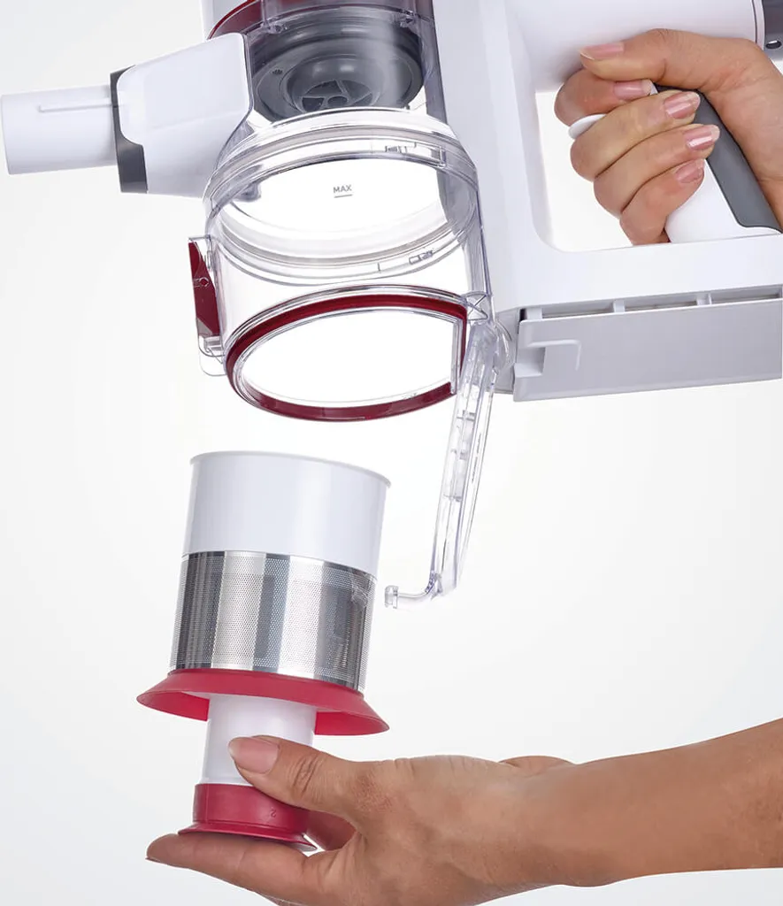 Severin HV 7166 - Akku-Stielstaubsauger - Weiß 11 Severin HV 7166 - Akku-Stielstaubsauger - Weiß – Bild 9