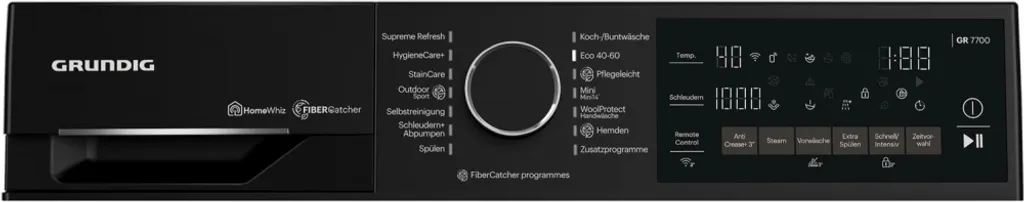 Grundig GW7P79419W Waschmaschine Frontlader Freistehend 9 Kg 1.400 U/Min 8 Grundig GW7P79419W Waschmaschine Frontlader Freistehend 9 Kg 1.400 U/Min – Bild 6