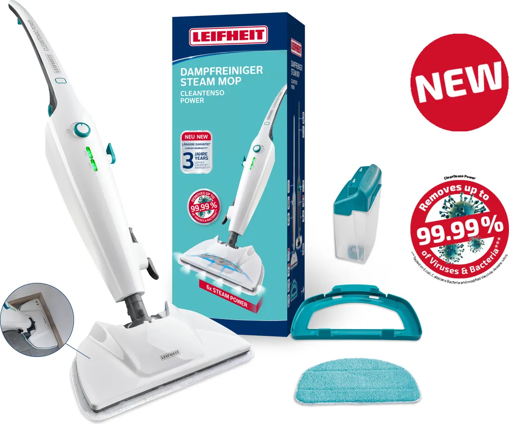 Leifheit Dampfreiniger CleanTenso Power 4 Leifheit Dampfreiniger CleanTenso Power – Bild 2