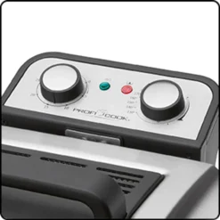 ProfiCook PC-FR 1038 Doppelfritteuse Mit 2 Kleinen Und Einem Großen Frittierkorb, 5 Liter Kapazität, Edelstahlgehäuse, 3000 Watt -Kaufland Verkäufe 730f345cf83a808524dd0cd434e2011e