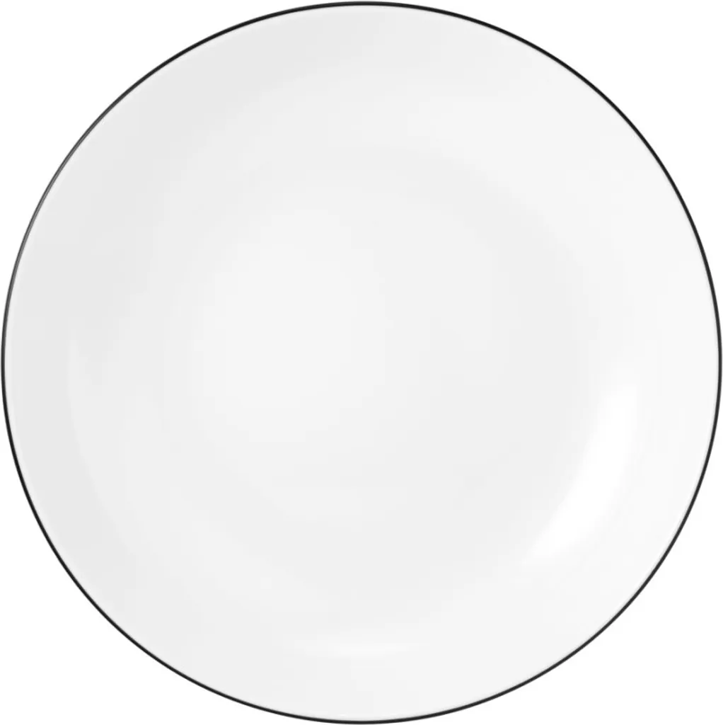 Seltmann Weiden Tafelservice Lido Schwarz Mit Farbrand Zeitlos 13 Seltmann Weiden Tafelservice Lido Schwarz Mit Farbrand Zeitlos – Bild 11