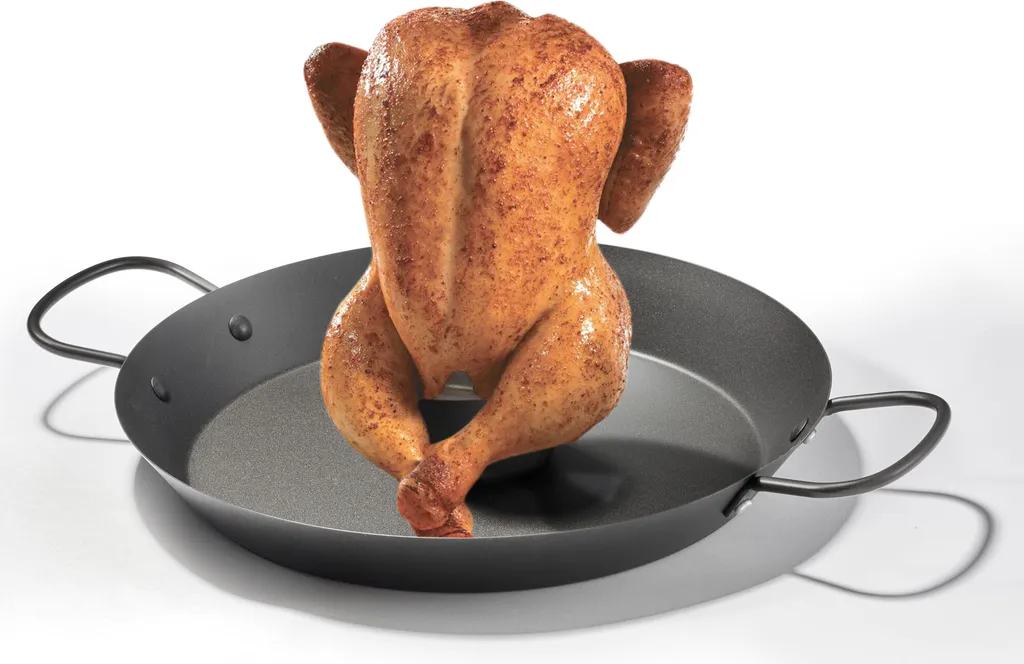 Jamie Oliver BBQ Hähnchenbräter Profi Chicken Bräter Hähnchengriller Hähnchen Bier Bierdose Hähnchenhalter Grillschale Grillpfanne 4 Jamie Oliver BBQ Hähnchenbräter Profi Chicken Bräter Hähnchengriller Hähnchen Bier Bierdose Hähnchenhalter Grillschale Grillpfanne – Bild 2