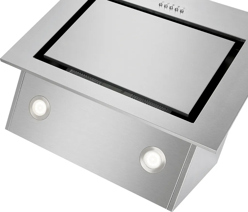 Bomann Kopffreihaube DU 773 Inox 60cm Vertikal Umluft Abluft 5 Bomann Kopffreihaube DU 773 Inox 60cm Vertikal Umluft Abluft – Bild 3