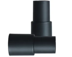 2er Set Universal Anschluss Adapter 35 / 32 Mm Für Staubsauger Bodendüse | Adapteranschluss In Schwarz | Universeller Reduzierstück Für Staubsaugerdüse | Saugrohr - Zubehöradapter | Länge - 73,2mm