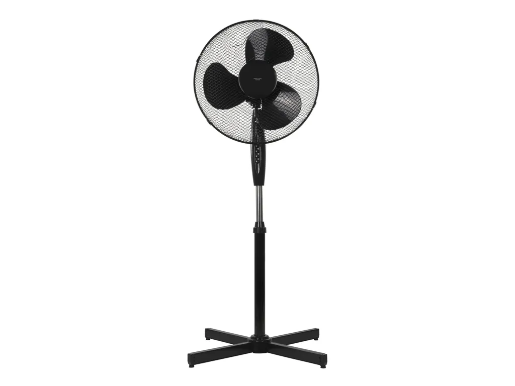 Nordic Home Culture Standventilator Ø40 Cm, 3 Geschwindigkeitsstufen, Schwarz, 4 Nordic Home Culture Standventilator Ø40 Cm, 3 Geschwindigkeitsstufen, Schwarz, – Bild 2
