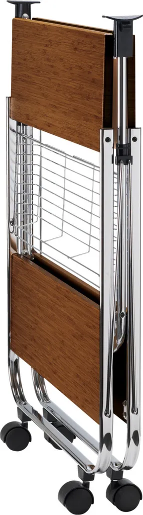 Wenko Servierwagen Dinett Deluxe Walnuss 3 Wenko Servierwagen Dinett Deluxe Walnuss