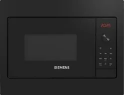 Siemens IQ300 BF523LMB3, Integriert, Solo-Mikrowelle, 20 L, 800 W, Drehregler, Berührung, Schwarz, Edelstahl