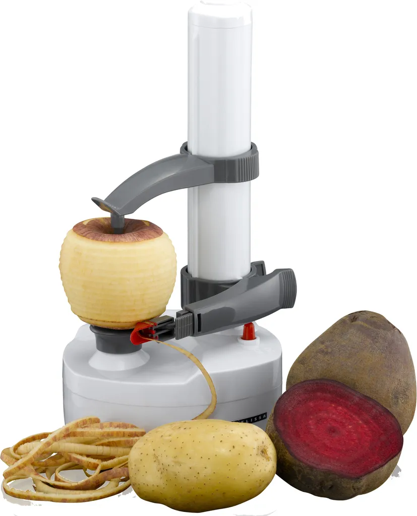 Melissa 16310174 Elektrischer Kartoffelschäler Apfelschäler Gemüseschäler Obstschäler Elektro Schäler Für Obst & Gemüse 4 Melissa 16310174 Elektrischer Kartoffelschäler Apfelschäler Gemüseschäler Obstschäler Elektro Schäler Für Obst & Gemüse – Bild 2