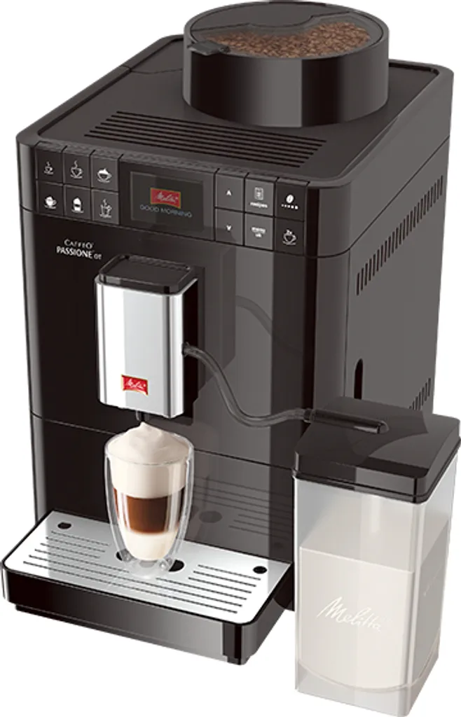 Melitta F53/1-102 Caffeo Passione OT Vollautomatische Espressomaschine, Schwarz 3 Melitta F53/1-102 Caffeo Passione OT Vollautomatische Espressomaschine, Schwarz