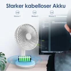 Akku Tischventilator Kompakt Mit Drei Gebläsestufen Und USB Ladeanschluss -Kaufland Verkäufe 74b2866294089057b3fe63539644d784