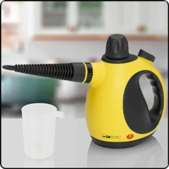 Clatronic DR 3653 Dampfreiniger, Wassertank: Ca. 250 Ml, 3,5 Bar Max. Dampfdruck, Schwarz-gelb -Kaufland Verkäufe 74bc1a121d38fcae41203fed70f663ba