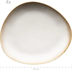 Mäser 931991 Kombiservice La Sinfonia Für 4 Personen, Steinzeug, Beige/creme-weiß (1 Set, 16-teilig) -Kaufland Verkäufe 74ecf4a20e7689616d926e178db7ebdf