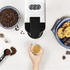 Princess 4-in-1 Multi-Kapsel-Kaffeemaschine 1450W 0,8L Schwarz Silbern -Kaufland Verkäufe 74f71e592bb98e0146c9ef67f4847468