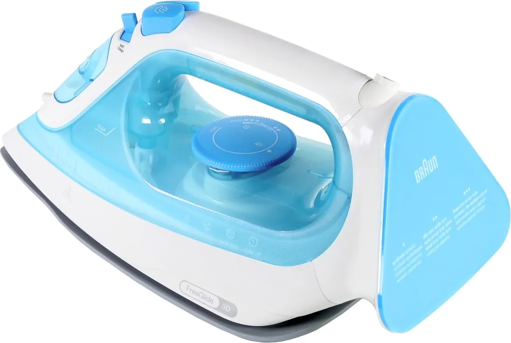 Braun SI 3053 BL TexStyle 3 Dampfbügeleisen Weiß/blau 12 Braun SI 3053 BL TexStyle 3 Dampfbügeleisen Weiß/blau – Bild 10