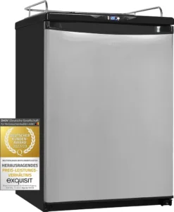 Exquisit Bierkühler BK160-HE-300G Inox | 163 L Nutzinhalt | Inox