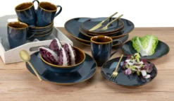 CreaTable 22861 Kombiservice Mallorca Für 4 Personen, Steinzeug, Mehrfarbig (1 Set, 16-teilig) 16 CreaTable 22861 Kombiservice Mallorca Für 4 Personen, Steinzeug, Mehrfarbig (1 Set, 16-teilig) -Kaufland Verkäufe 76966cb21069690b9c4d7bcbaaf6af97