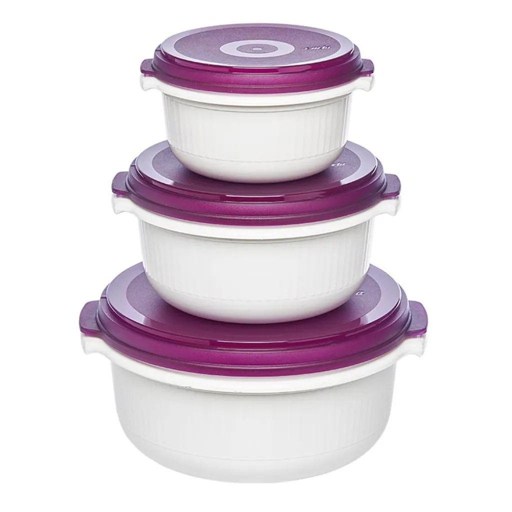 Emsa Micro Family Starter Set, Weiß/Brombeer, 0,5/1,0/1,5 L, 508455 6 Emsa Micro Family Starter Set, Weiß/Brombeer, 0,5/1,0/1,5 L, 508455 – Bild 4