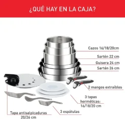 Tefal Topfset INGENIO Emotion Kochgeschirr, 22 Tlg, Topfset & Pfannenset, Wok, Pfanne , Edelstahl 18/10, Töpfe Und Pfannen Set, Kochtopf Kochtöpfe Für Induktionsherd Geeignet, Mit Deckel Abnehmbarer Griff 10 Tefal Topfset INGENIO Emotion Kochgeschirr, 22 Tlg, Topfset & Pfannenset, Wok, Pfanne , Edelstahl 18/10, Töpfe Und Pfannen Set, Kochtopf Kochtöpfe Für Induktionsherd Geeignet, Mit Deckel Abnehmbarer Griff -Kaufland Verkäufe 76f58568f09d5df2b2adb0722544c23c