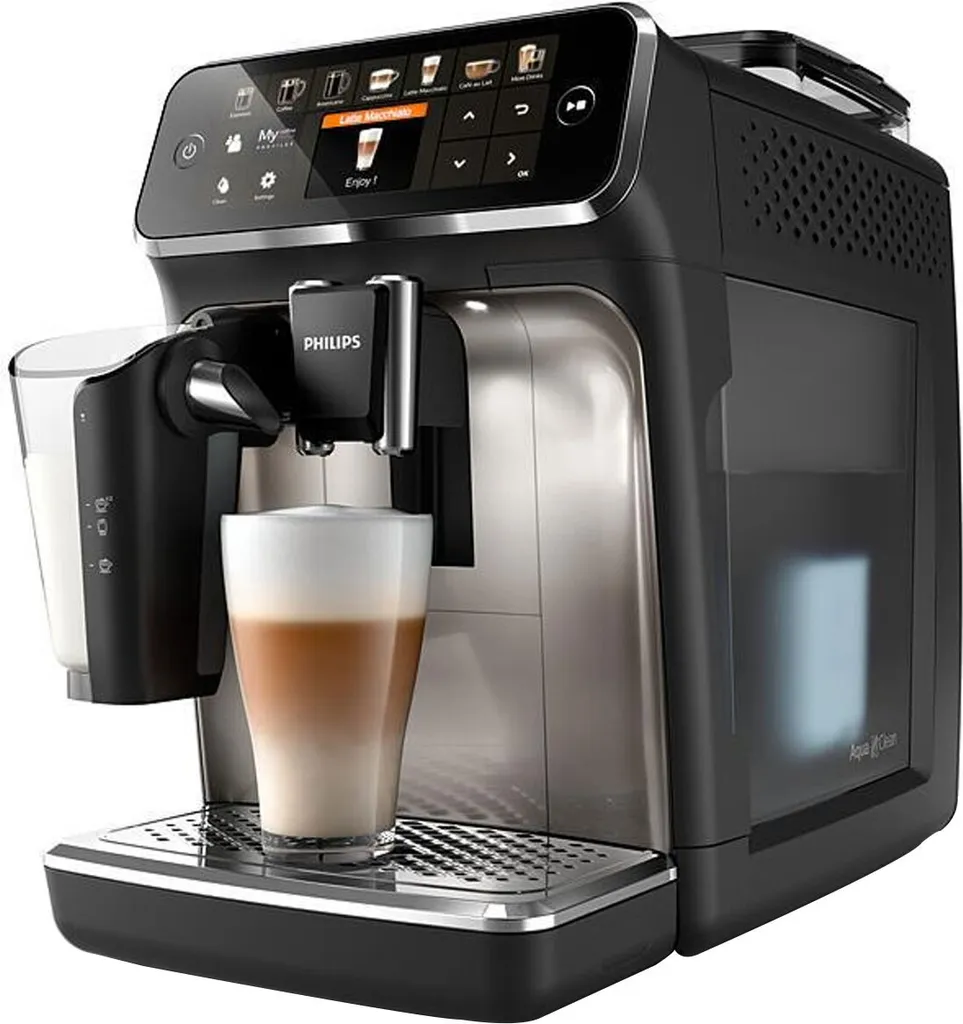 Does Not Apply Philips Series 5400 Kaffeevollautomat – Lattego Milchsystem, 12 Kaffeespezialitäten, Intuitives Display, 4 Benutzerprofile, Chrom (EP5447/90), Chrom / Einzigartig 18 Does Not Apply Philips Series 5400 Kaffeevollautomat – Lattego Milchsystem, 12 Kaffeespezialitäten, Intuitives Display, 4 Benutzerprofile, Chrom (EP5447/90), Chrom / Einzigartig – Bild 16
