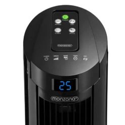 Monzana Turmventilator Fernbedienung 3 Geschwindigkeitsstufen Timer 70° Oszillation Flüsterleise Ventilator Standventilator, Farbe:schwarz -Kaufland Verkäufe 77a13e57eb011d962b3c98edc3a79284