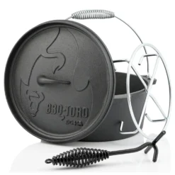 BBQ-Toro 6-teiliges Dutch Oven Starter Set Mit Dutch Oven Master -Kaufland Verkäufe 77af65d001991fd995885329d80678bd