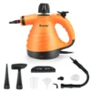 COSTWAY Dampfreiniger Inkl. 9 Zubehör, Handdampfreiniger, Dampfreinigen Handgerät 3 Bar / 250ml / 1050W / 4min Aufheizzeit/für Teppiche, Vorhänge, Autositze, Küche (Orange) -Kaufland Verkäufe 77dfc98d7c8b08e959ffe617e57d749b