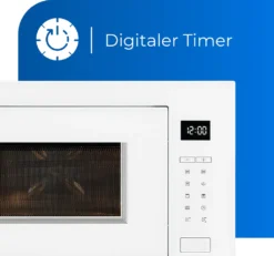Exquisit Einbau-Mikrowelle EMW25-G-020 Weiss | 800 Watt | Timer | Grill 1200 Watt | 60 Cm Breite -Kaufland Verkäufe 77e60087dca5cc8eb2e4311c7a26e5f0