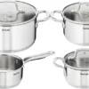 Tefal Virtuoso Topfset, 7-Teilig, Edelstahl - 7-Teiliges Set Aus 1x Stielkasserolle 16cm, 3x Kochtöpfen 16/20/24cm + 3x Deckel 1 Tefal Virtuoso Topfset, 7-Teilig, Edelstahl - 7-Teiliges Set Aus 1x Stielkasserolle 16cm, 3x Kochtöpfen 16/20/24cm + 3x Deckel -Kaufland Verkäufe 784ec9d1b46a56daf9ba70dda4f80f3c
