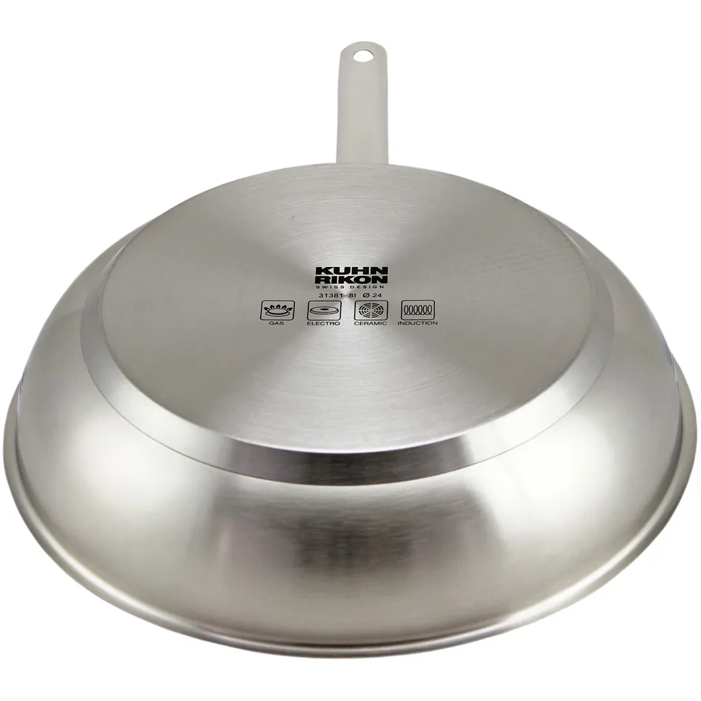 Kuhn Rikon Edelstahl Bratpfanne 28 Cm Mit Teflon® Platinum PLUS Antihaftbeschichtung, Kapselboden Mit Aluminiumkern Für Alle Herdarten Inkl. Induktion 5 Kuhn Rikon Edelstahl Bratpfanne 28 Cm Mit Teflon® Platinum PLUS Antihaftbeschichtung, Kapselboden Mit Aluminiumkern Für Alle Herdarten Inkl. Induktion – Bild 3
