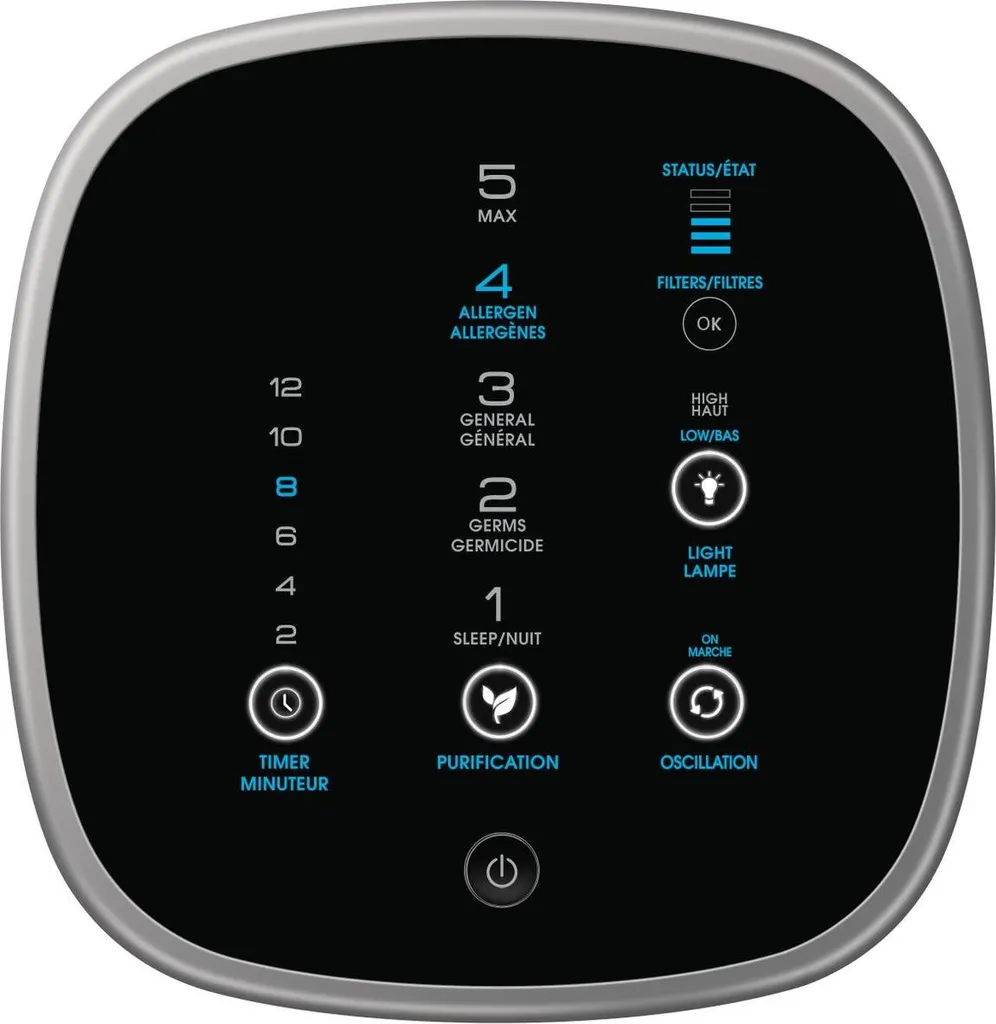 HONEYWELL AirGenius 5 Luftreiniger Schwarz (58 Watt, Raumgröße: 112 M3, IfD) 3 HONEYWELL AirGenius 5 Luftreiniger Schwarz (58 Watt, Raumgröße: 112 M3, IfD)