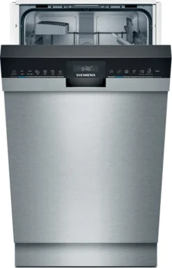 Siemens IQ300, Unterbau-Geschirrspüler, 45 Cm, Edelstahl SR43HS64KE