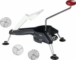 Westmark 1171 22 60 Gemüseschneider Schnitzel-Moul, Schwarz