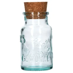 6 Runde Gewürzgläser 125 Ml + Naturkorkdeckel Glasdosen Vorratsbehälter Recyceltes Aufbewahrung -Kaufland Verkäufe 78c63770d268c93f943c038f1b1830be